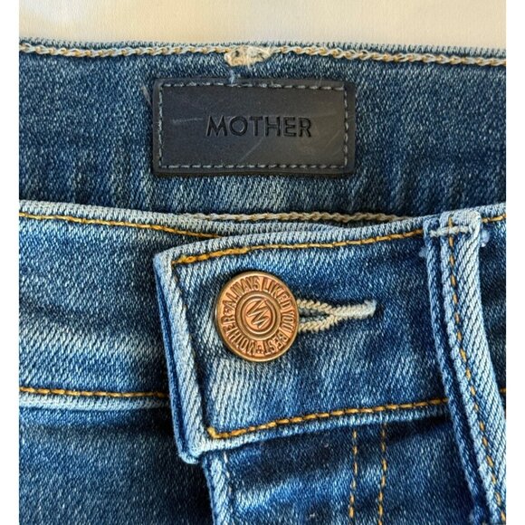 MOTHER Blue Flare & Wide Leg Jeans - Picture 6 of 16